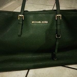 Crate purse green Michael kors